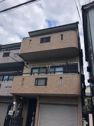 ベランダテラス解体後
