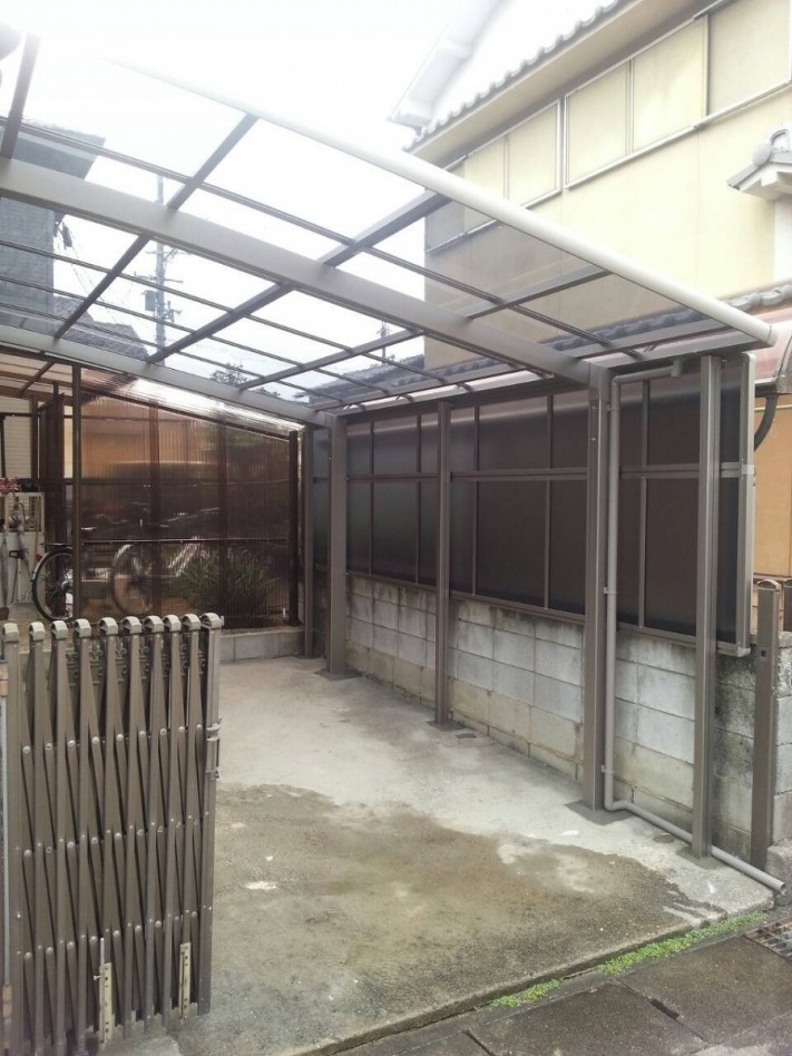カーポート完成