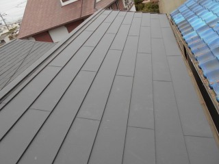 ガルテクト完成屋根