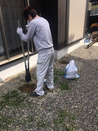 足場確保