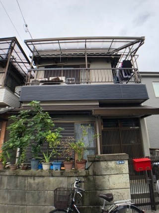 サイディング施工後