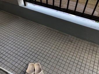 ベランダ防水切れ