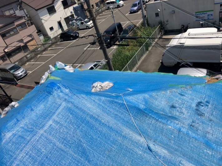 ブルーシート