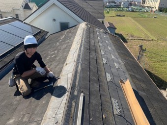 太陽光パネル下ろし