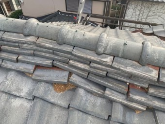 棟の崩れ