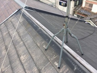 修理前屋根