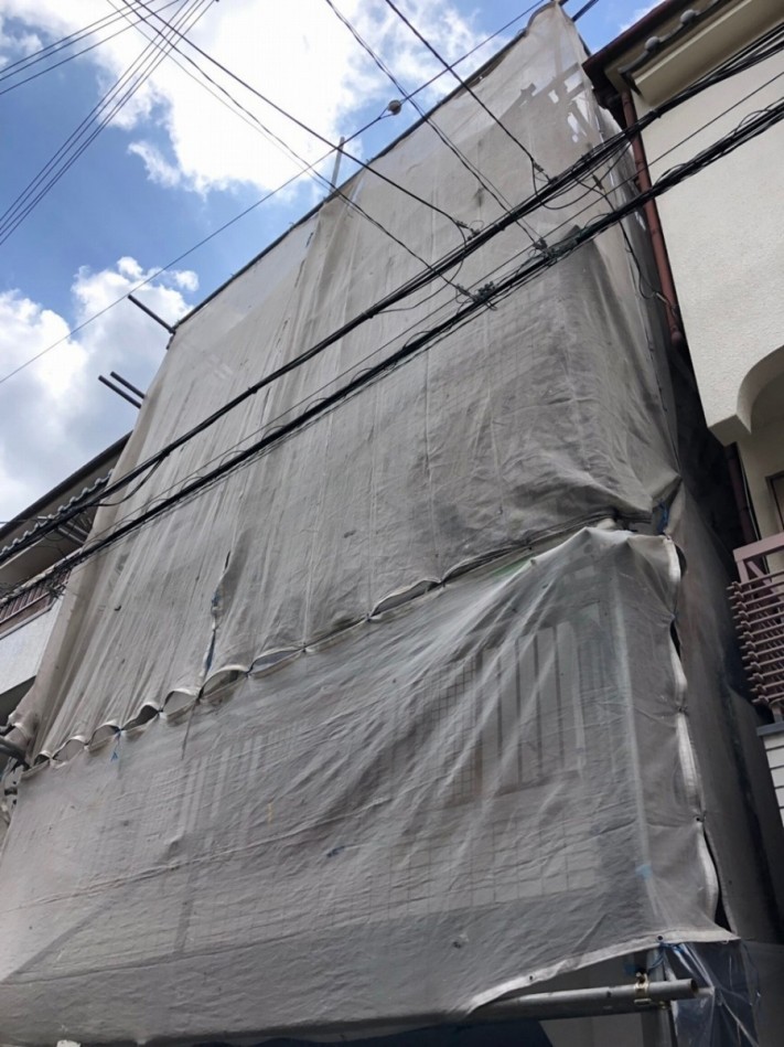 足場養生