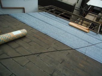 屋根カバー工事
