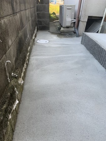 コンクリート打ちかえ後
