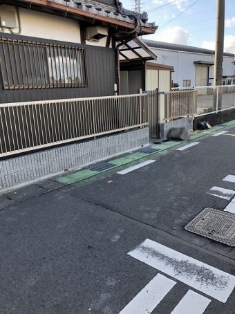 フェンス組み