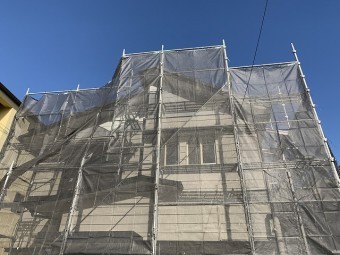 足場完成