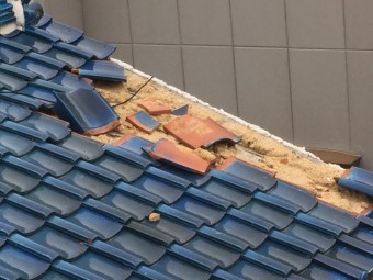 屋根の老朽化