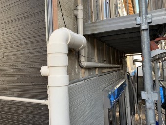配管廻りサイディング