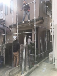 足場組立