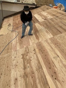 下地作業
