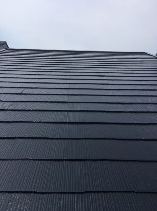 スレート屋根の塗装