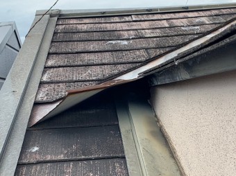 スレート屋根の点検