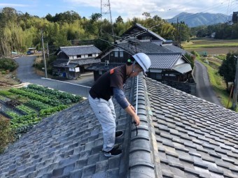 ルーフィング施工前工前