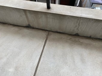 ベランダ割れ