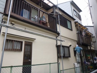 足場現場
