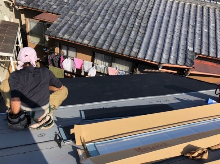 ガルテクト張り付け