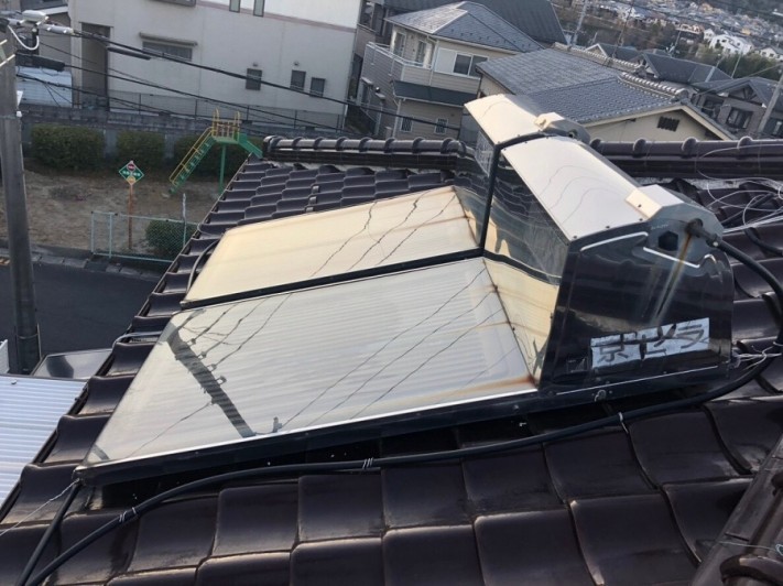 ソーラー温水器