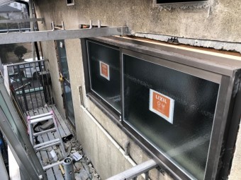 窓サッシ入れ替え