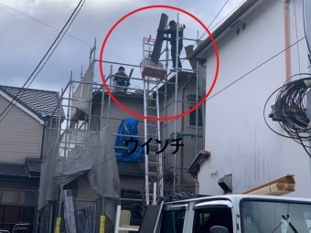 ウインチ作業