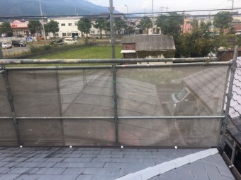 屋根作業用足場