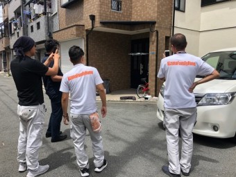 ドローン発進