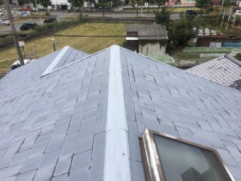 スレート屋根劣化状態