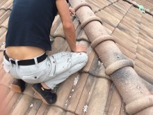 漆喰処理