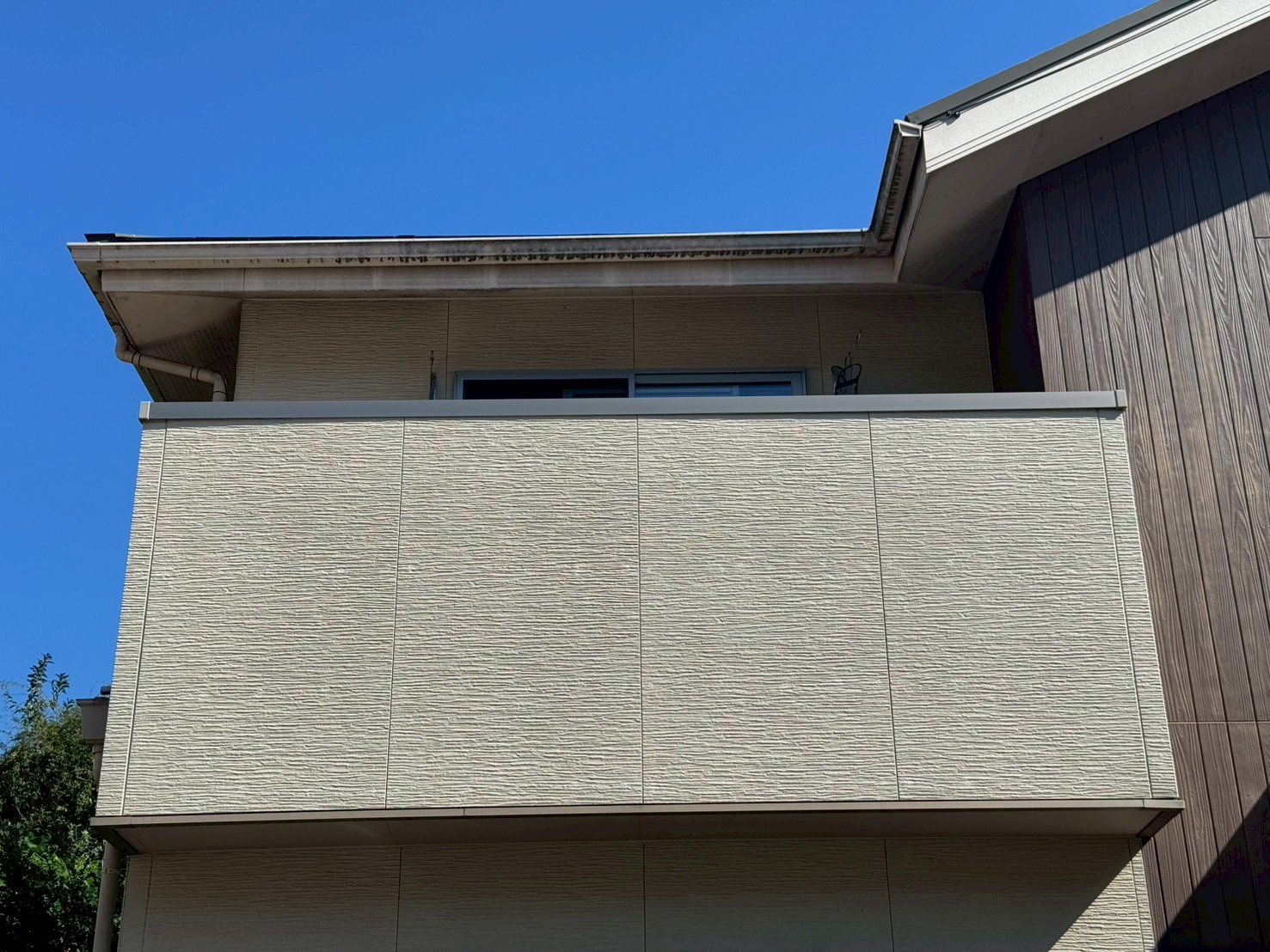 ベランダ周りの汚れ