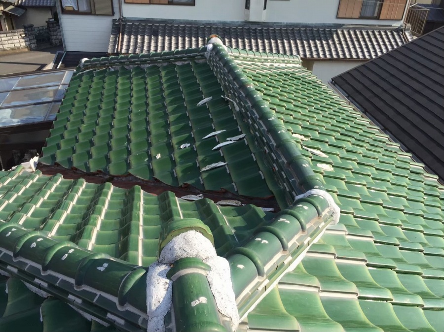 築38年雨漏りしてしまった屋根の葺き替え工事のブログ