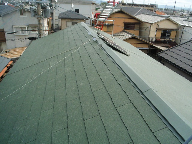 カラーベスト屋根