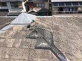 スレ－ト屋根の劣化