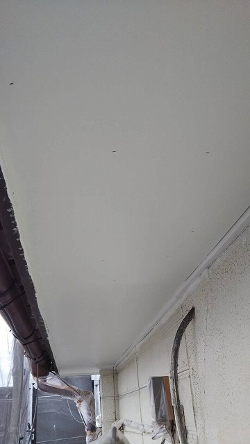 軒天井の塗装