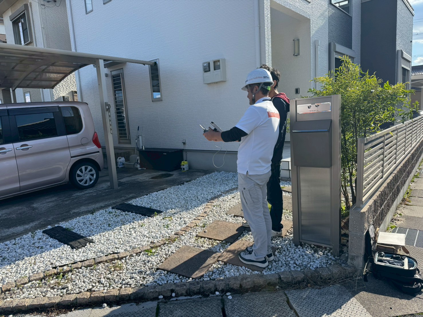 ドローン調査小坂の写真