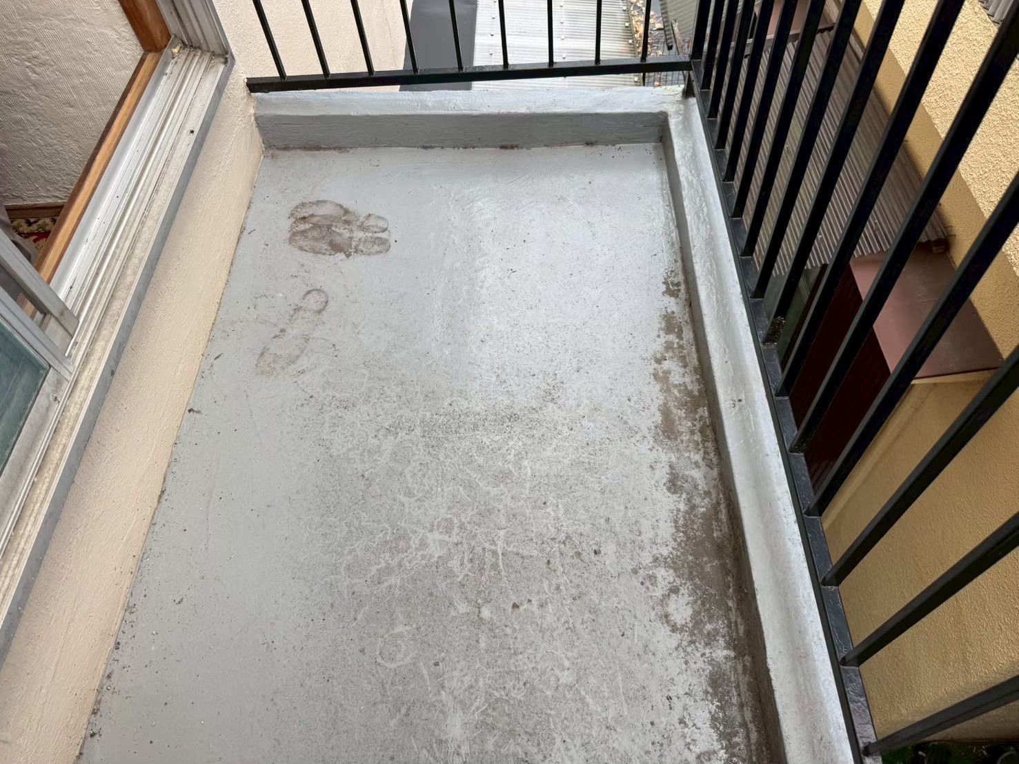 床面全体の劣化状況