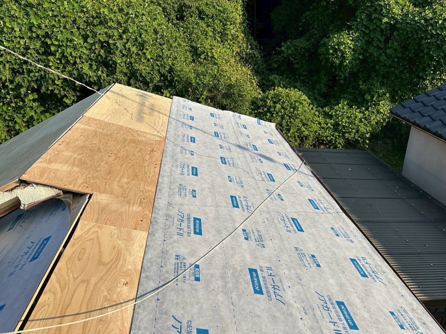 屋根葺き替え工事 (15)