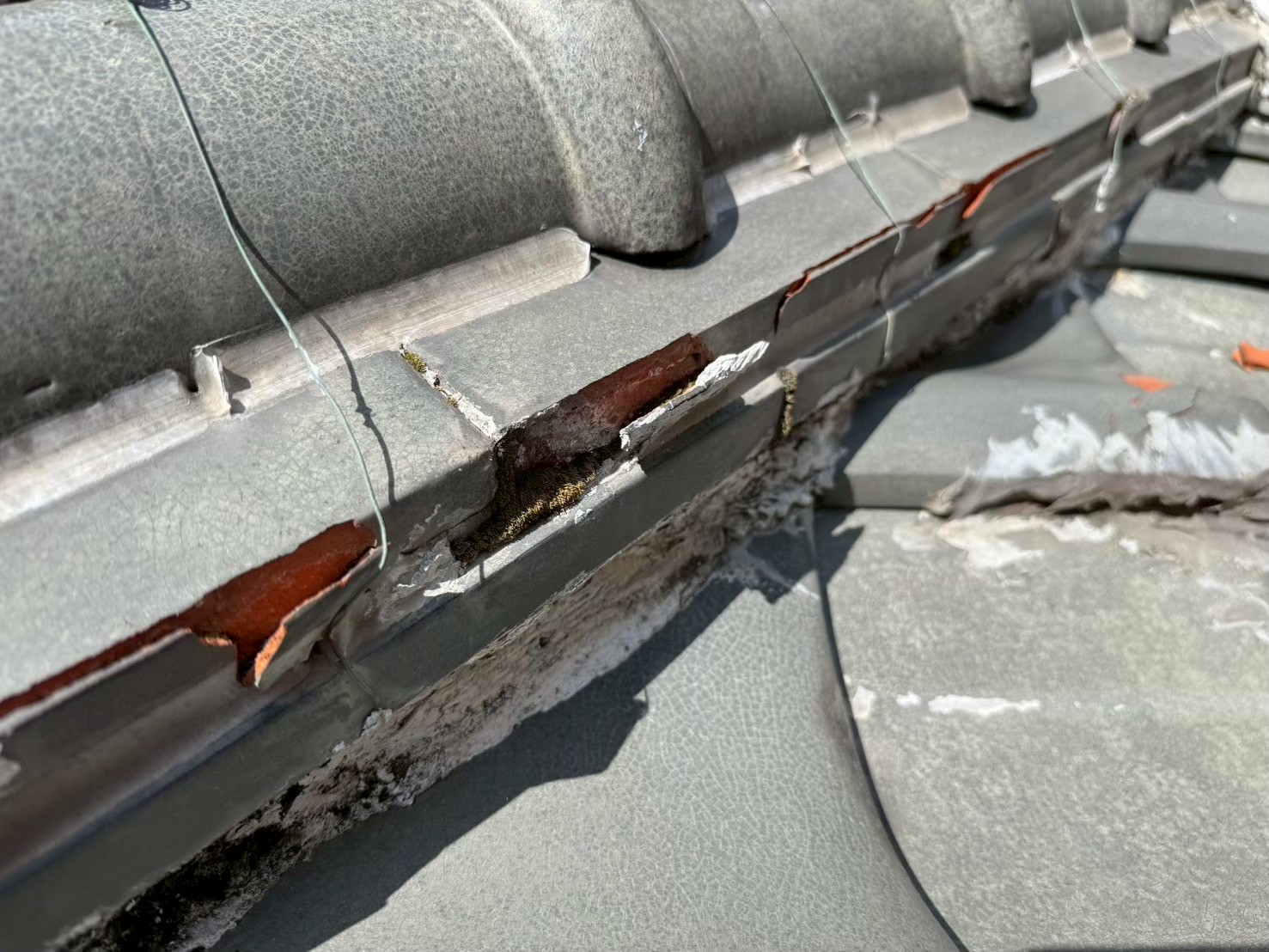 屋根葺き替え工事 (2)