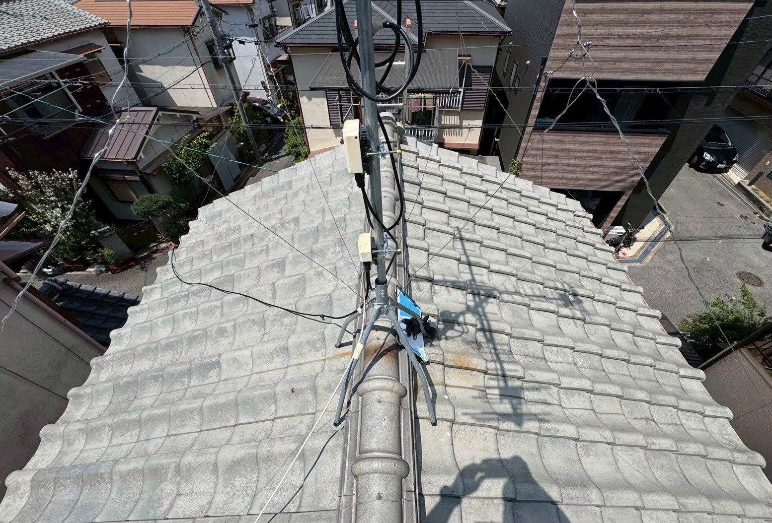 屋根葺き替え工事 (4)